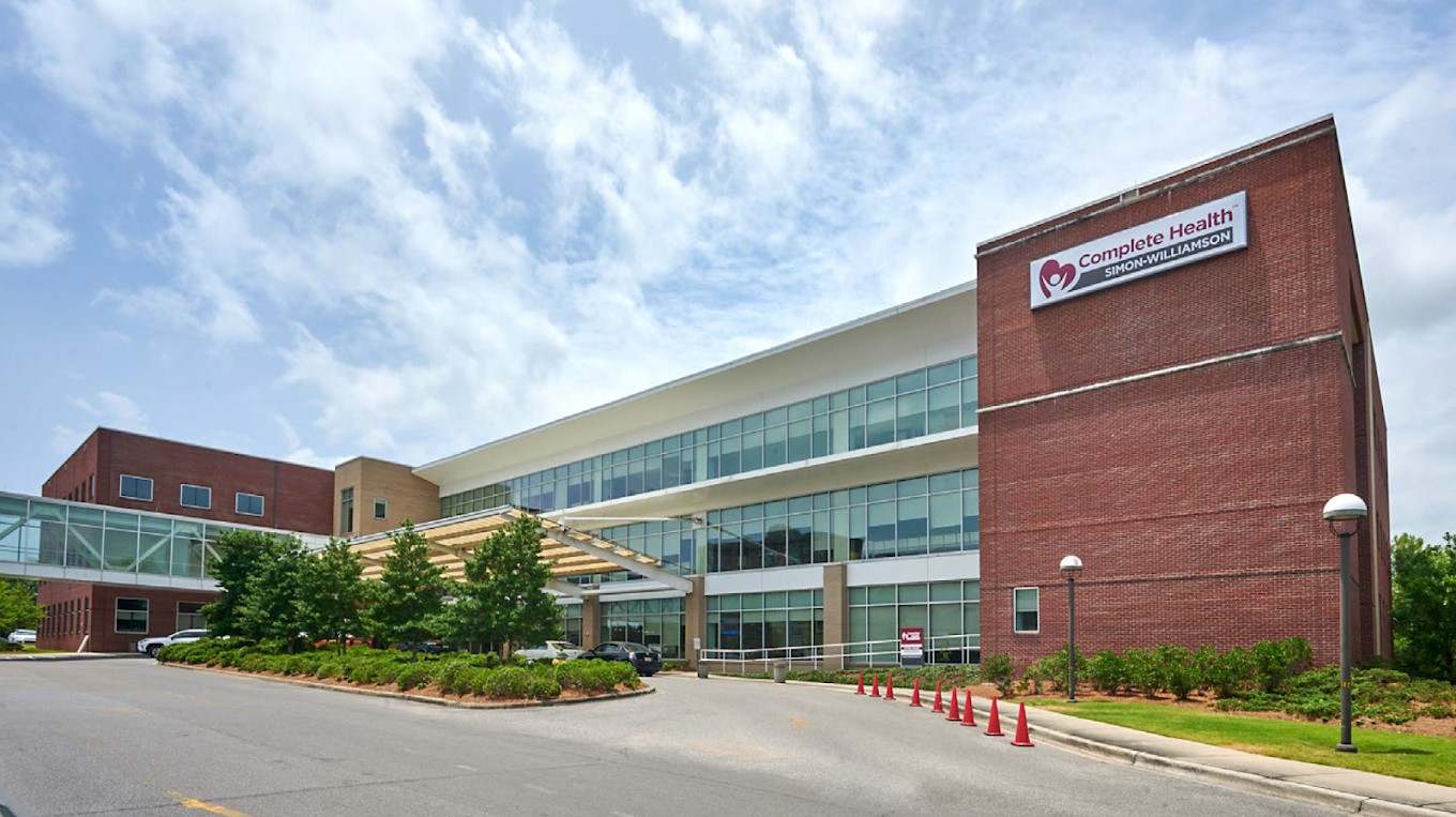 Exterior of Birmingham clinic building